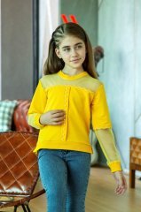 Trend Denim Set Yellow Color