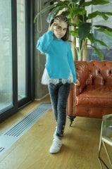 Denim Set Light Blue Color