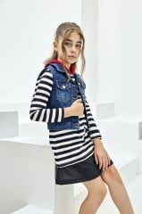 Casual Collection Dress with Vest
