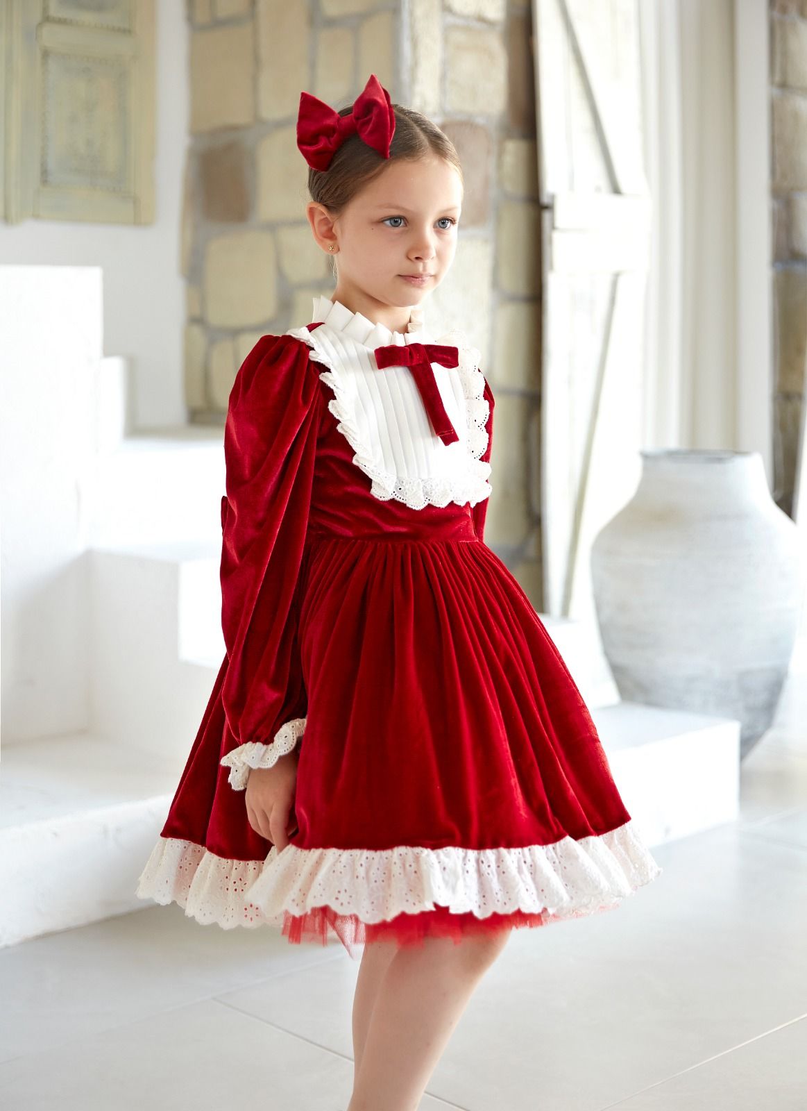 Red Velvet Dress
