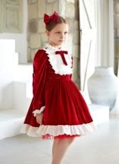 Red Velvet Dress