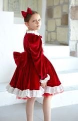 Red Velvet Dress